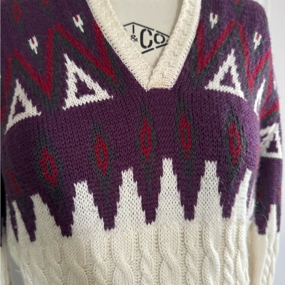 Killah Miss sixty 90s vintage rare boho knit Sweater, hoodie ptp 16” length 24” - Picture 3 of 11